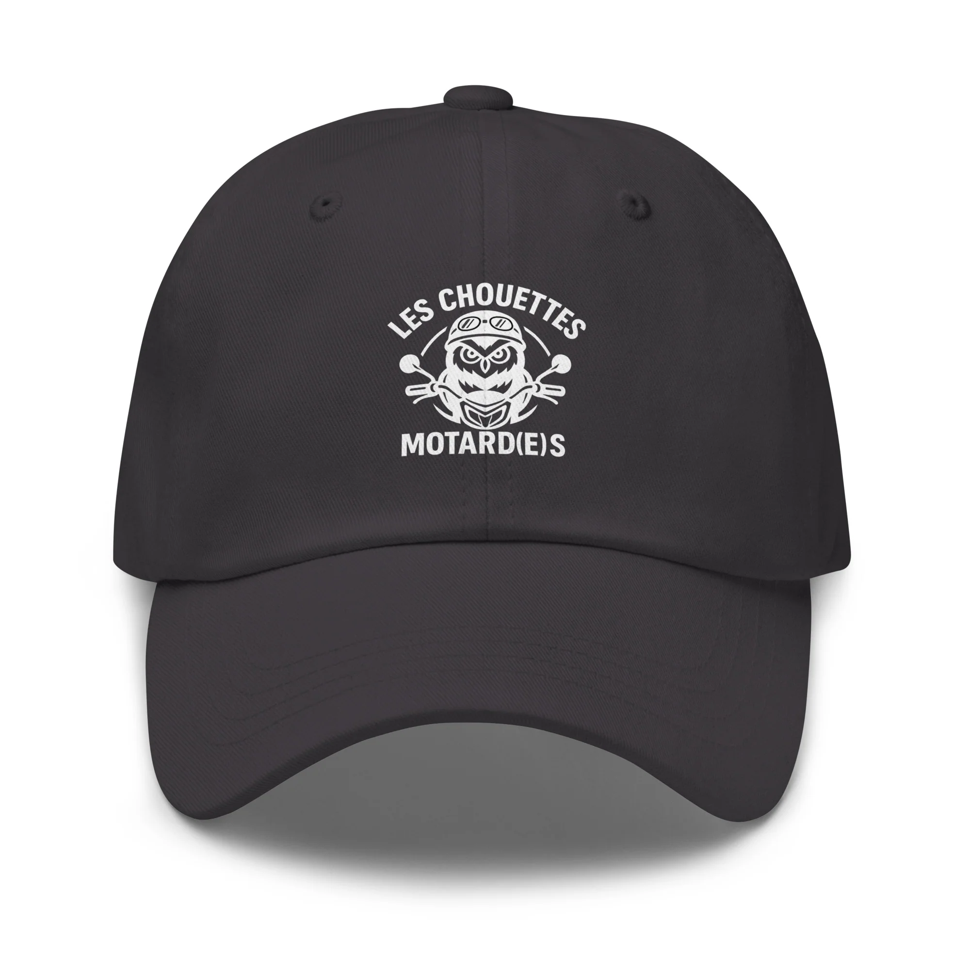 Casquette Chouettes Motard(e)s - Logo blanc - Image 4