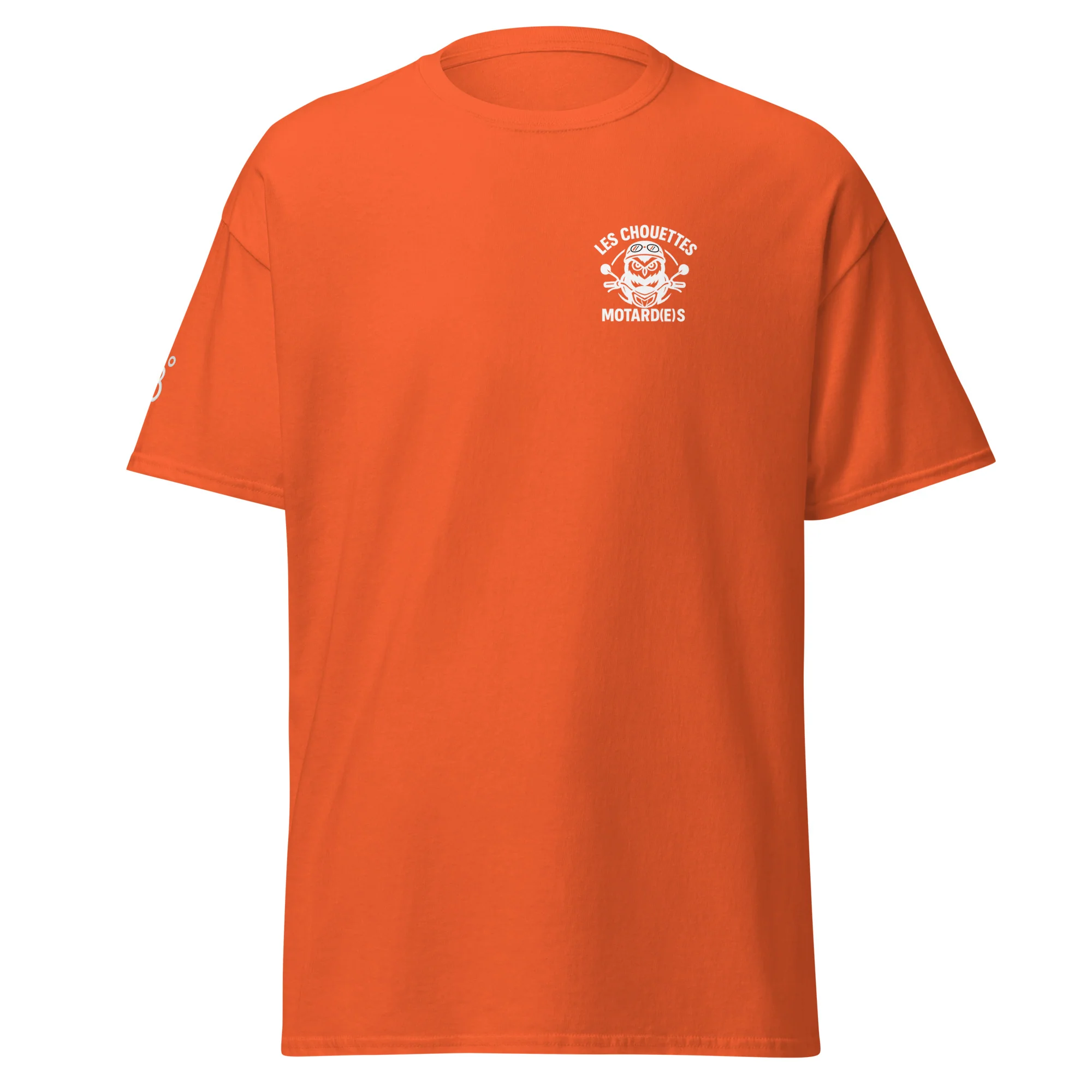 T-shirt Unisexe Chouettes Motard(e)s - logo blanc - Image 3