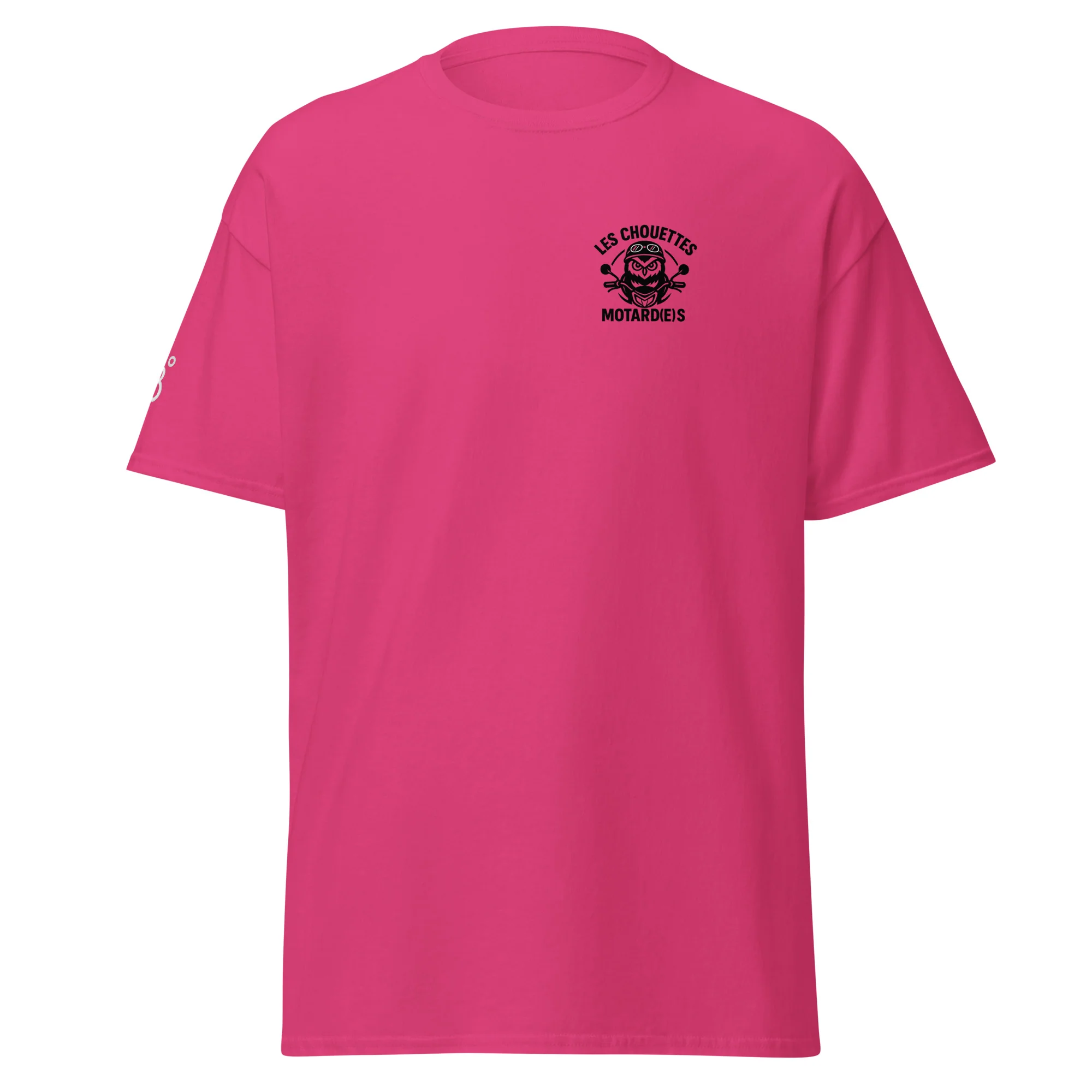 T-shirt Unisexe Chouettes Motard(e)s - logo noir - Image 3