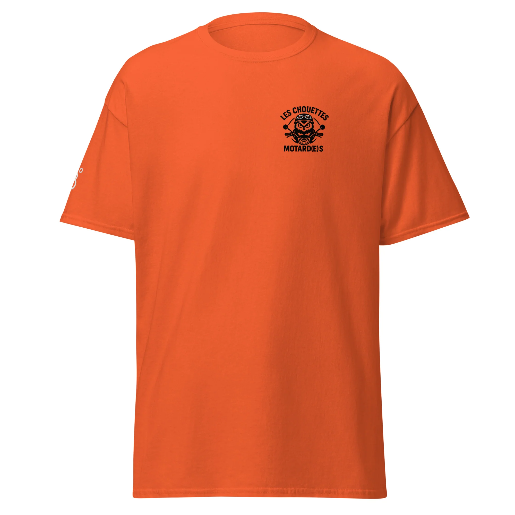 T-shirt Unisexe Chouettes Motard(e)s - logo noir - Image 4