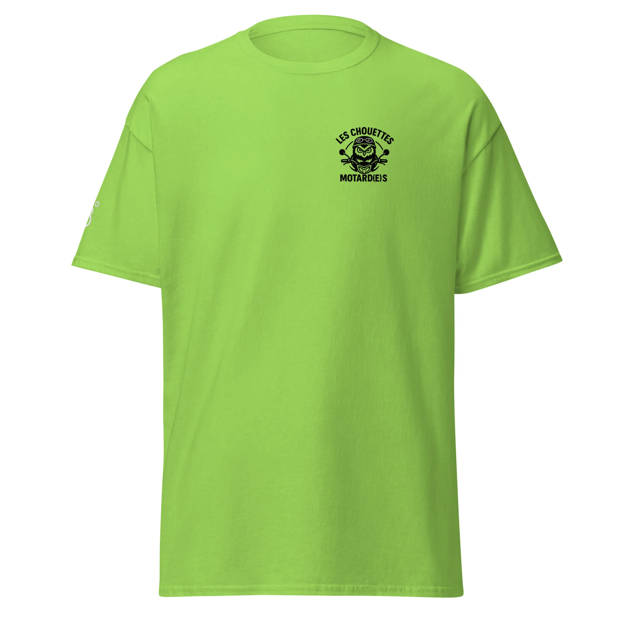 T-shirt Unisexe Chouettes Motard(e)s - logo noir - Image 9